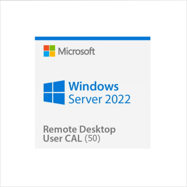 Windows Server 2022 Remote Desktop Services (RDS) 50 user