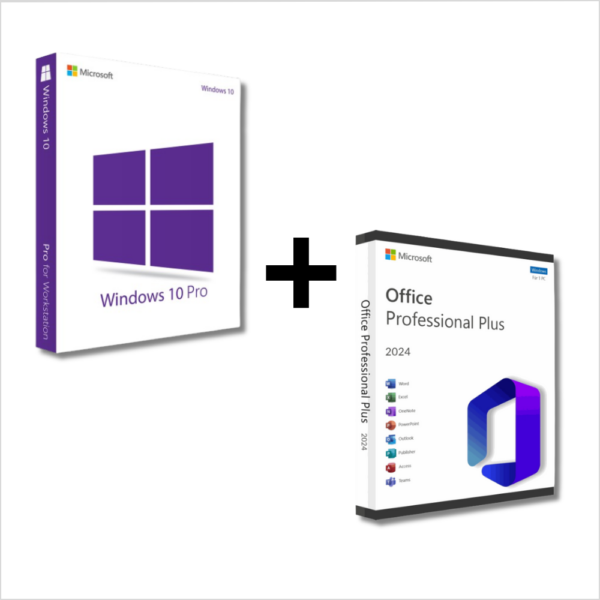 Pack Windows 10 Pro + Office 2024 Pro Plus