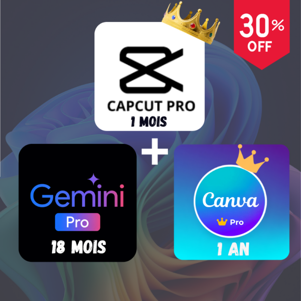Pack Design- CapCut Pro+Gemini Pro+Canva Pro